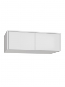 Антресоль Оптима ОП-11 белый структурный/меренга