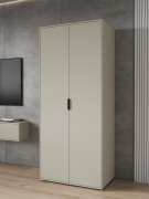 Шкаф для одежды Оптима ОП-14 глиняный серый/риолит