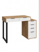 Стол Оптима ОП-18 дуб крафт золотой/меренга