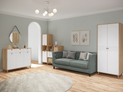 Комплект мебели Велламо ВО-101 блэквуд ячменный/бланж