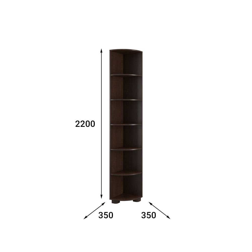 Стеллаж «Монблан» МБ-23 венге