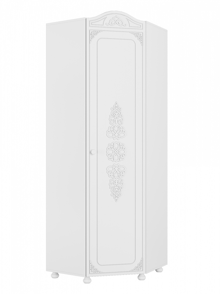 Гарнитур для прихожей Ассоль АС-039 белое дерево