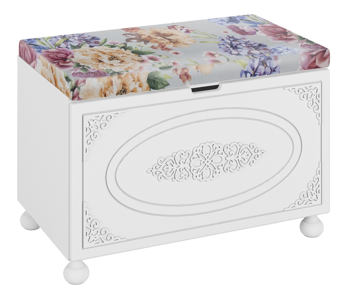 Гарнитур для прихожей Ассоль АС-037 белое дерево