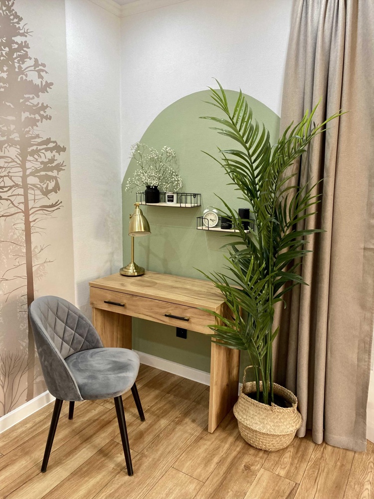 Стол туалетный Виктория ВИ-51 дуб крафт золотой