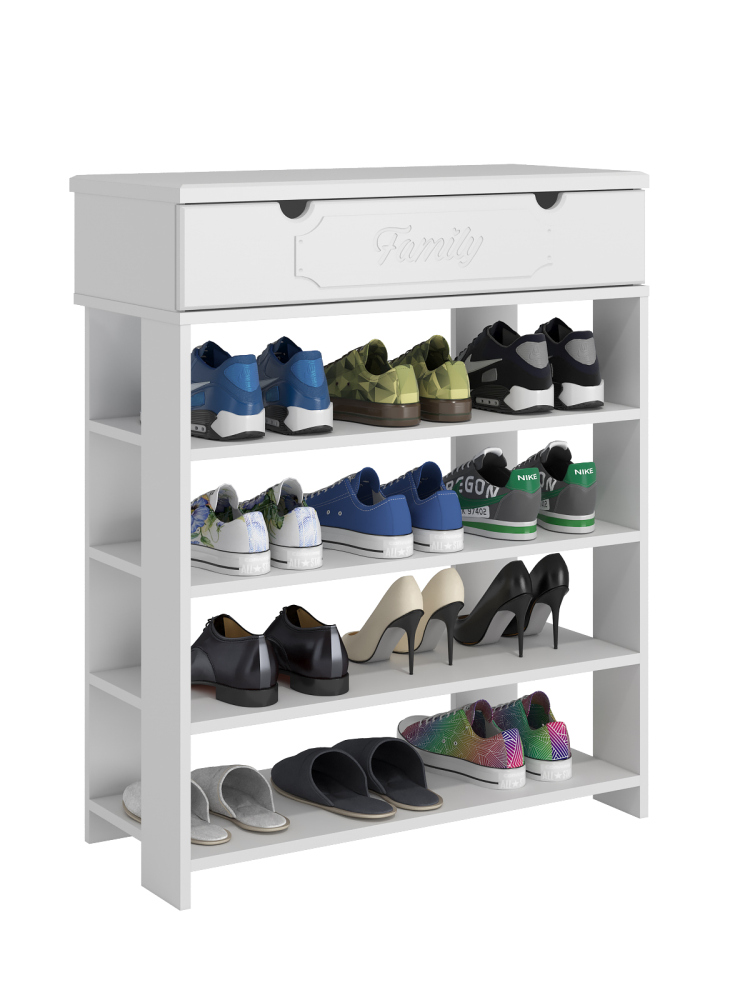 Тумба для обуви ДримСтар ДС-20 (800) белое дерево