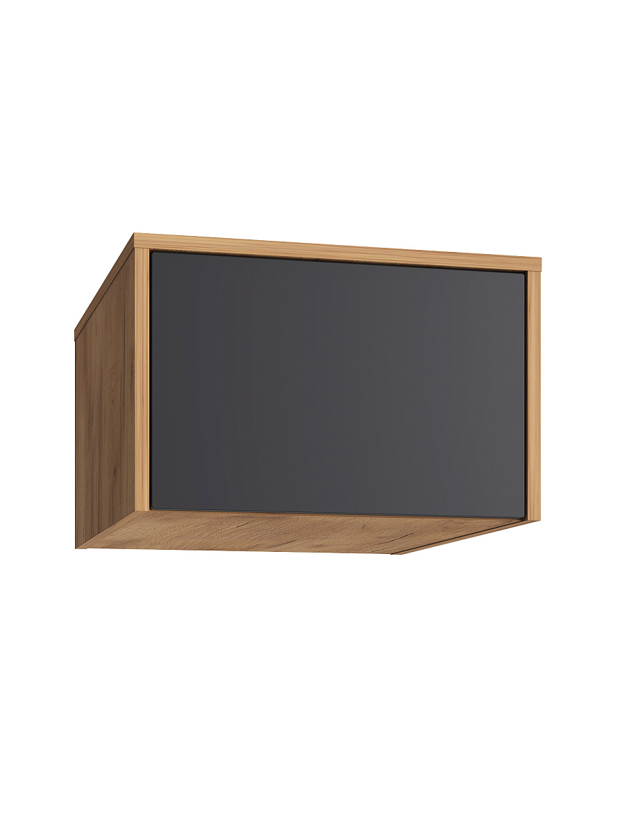 Антресоль Оптима ОП-10 дуб крафт золотой/графит