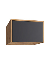 Антресоль Оптима ОП-10 дуб крафт золотой/графит