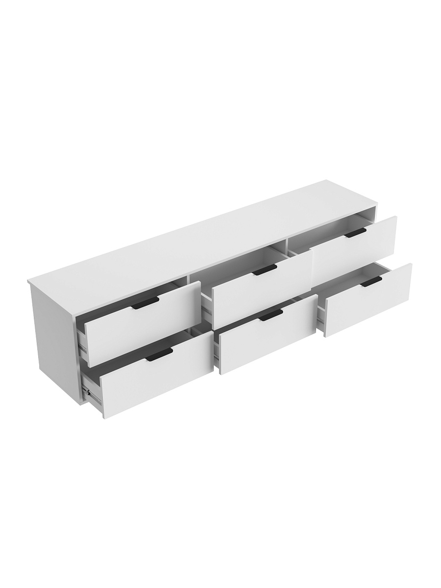 Тумба Оптима ОП-24 белый структурный/меренга