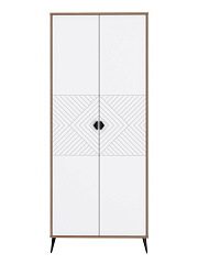 Шкаф для одежды Астрид АР-01 дуб крафт табачный/бланж