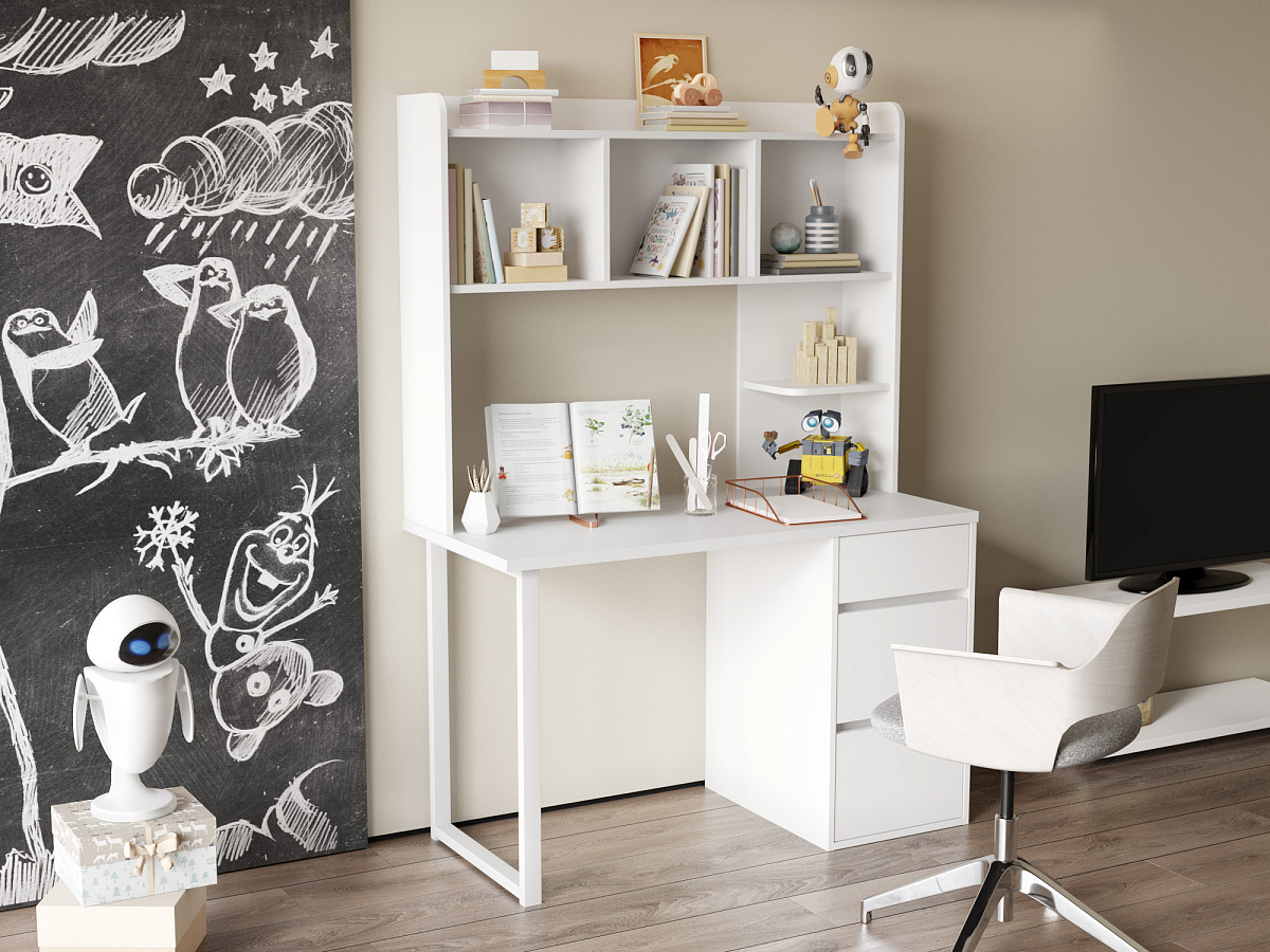 Полка П-101 белый структурный (1194*240)