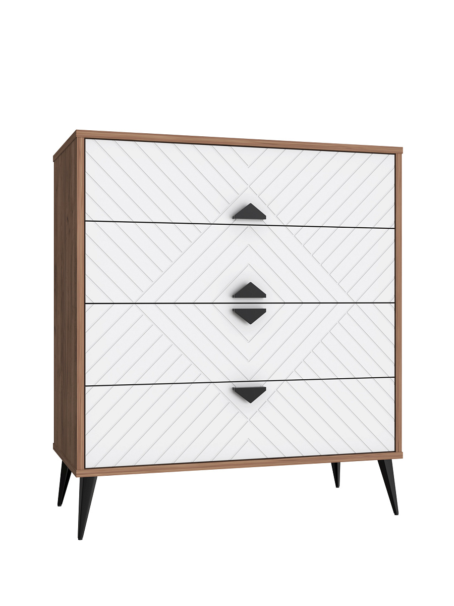 Комод Астрид АР-02 дуб крафт табачный/бланж