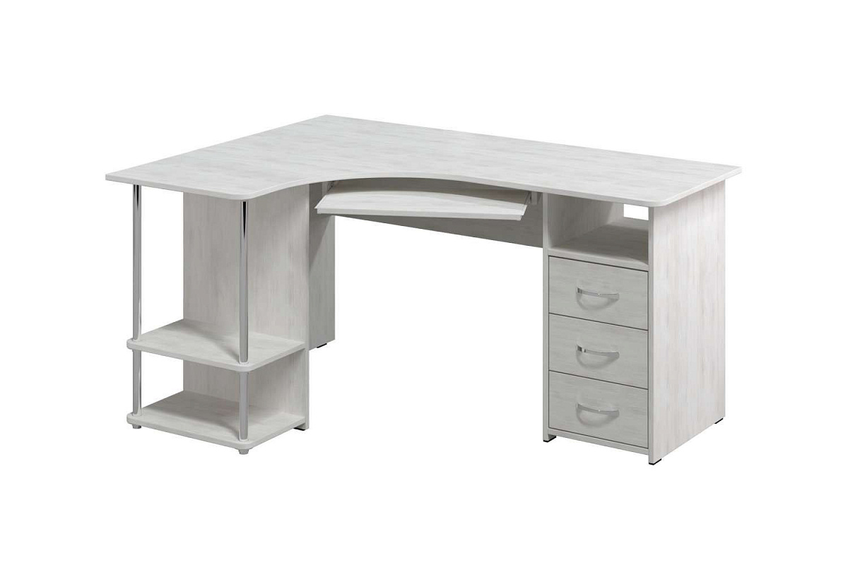 Стол компьютерный С-237 северное дерево светлое