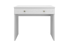 Комплект гримерный столик Монблан 73К белое дерево