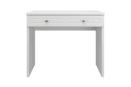 Комплект гримерный столик Монблан 73К белое дерево