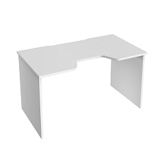 Геймерский стол С-240 белый/белый