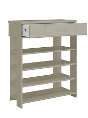 Тумба для обуви ДримСтар ДС-20 (800) глиняный серый/риолит