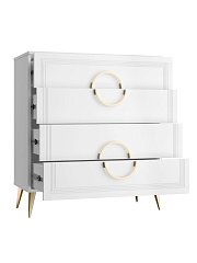 Комод Оливия ОЛ-02 белый бриллиант/бланж
