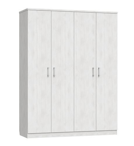 Шкаф четырехдверный для одежды Виктория ВИ-10 северное дерево светлое