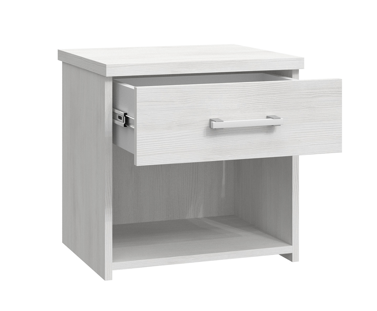 Тумба прикроватная с ящиком Виктория ВИ-16 северное дерево светлое