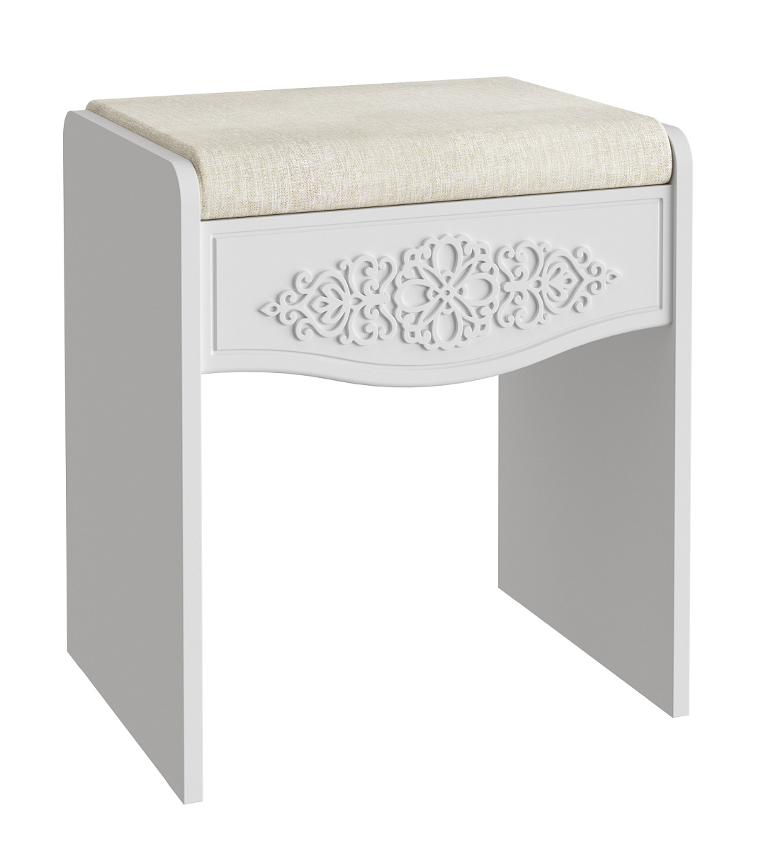 Банкетка Ассоль АС-21 белое дерево