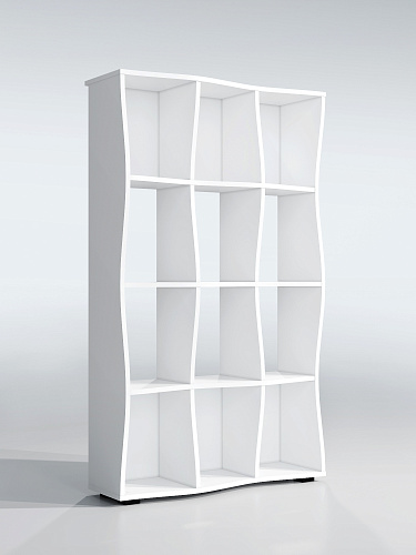 Стеллаж Контемпо КТ-02 белый бриллиант