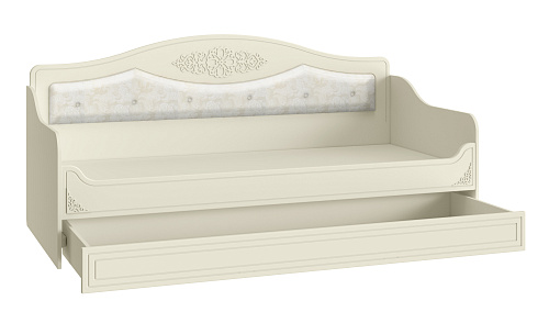 Кровать Ассоль плюс АС-47 (2000х900) ваниль