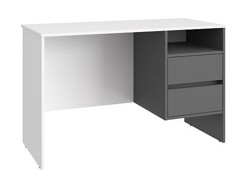 Стол Оскар ОС-23 белый структурный/графит