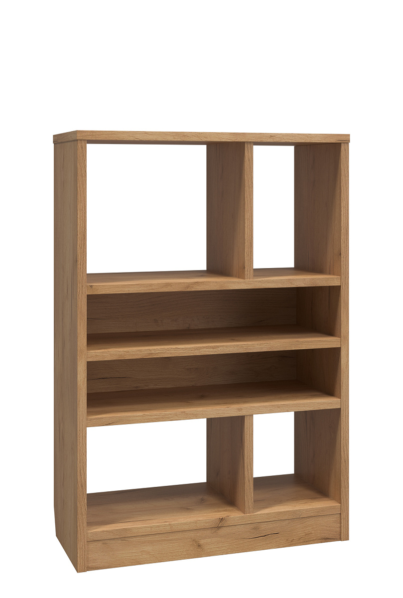 Стеллаж Виктория ВИ-5 дуб крафт золотой