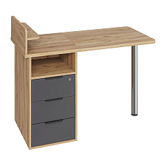 Стол С-405 дуб крафт золотой/графит