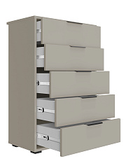 Комод Оптима ОП-05 глиняный серый/риолит