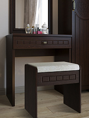 Банкетка Монблан МБ-90К венге/орех шоколадный