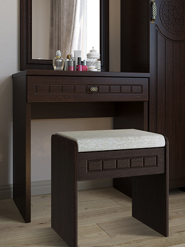 Банкетка Монблан МБ-90К венге/орех шоколадный