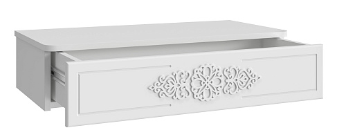 Тумба подвесная Ассоль АС-69 белое дерево