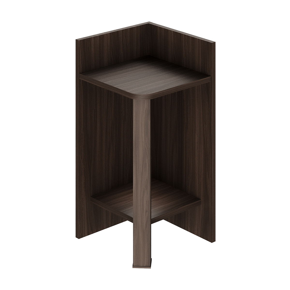 Этажерка Э-01 орех темный/венге аруба