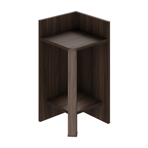 Этажерка Э-01 орех темный/венге аруба