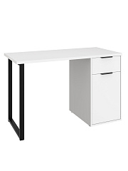 Стол С-408 белый структурный/меренга