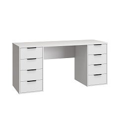 Стол С-403 белый структурный/меренга (1600х550)