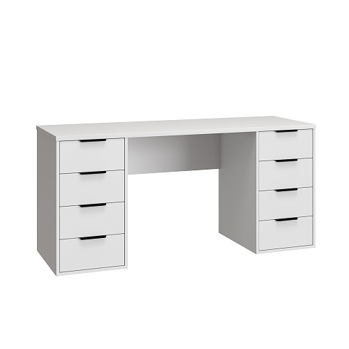 Стол С-403 белый структурный/меренга (1600х550)