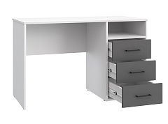 Стол Оскар ОС-20 белый структурный/графит