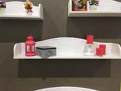 Полка Ассоль АС-49 белое дерево