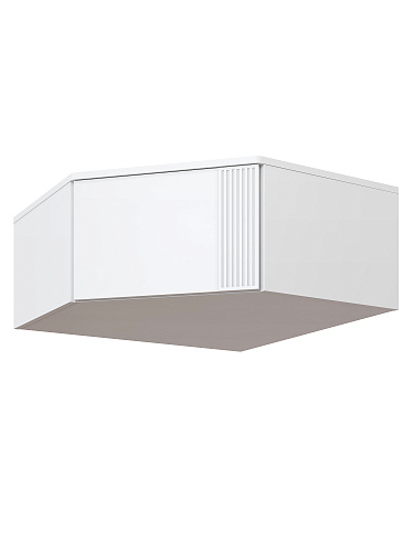 Антресоль Эмилия ЭЛ-52 белый структурный/меренга