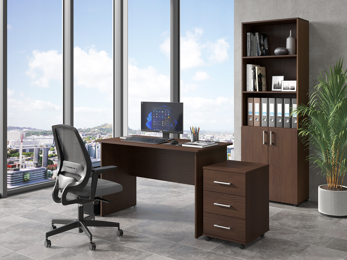 Стол письменный ОФ-113K венге