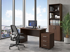 Стол письменный ОФ-113K венге