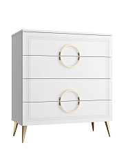 Комод Оливия ОЛ-02 белый бриллиант/бланж