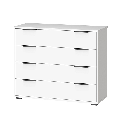 Комод Оптима ОП-04 белый структурный/меренга