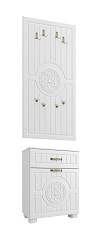Комплект мебели для прихожей Монблан МБ-007 белое дерево