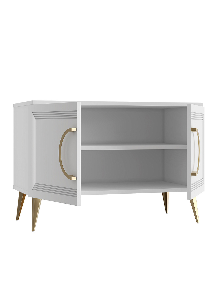 Тумба Оливия ОЛ-09 белый бриллиант/бланж