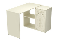 Стол угловой Ассоль плюс АС-67 ваниль