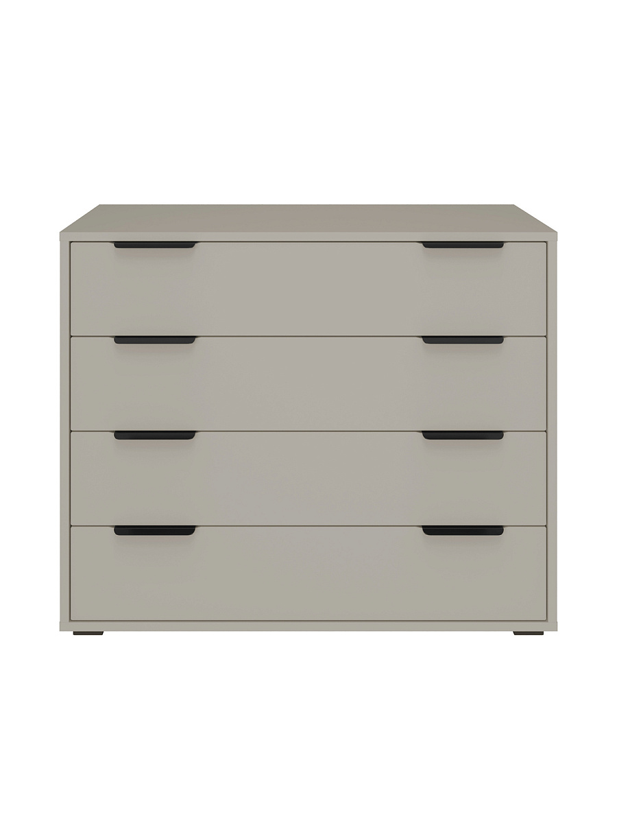 Комод Оптима ОП-04 глиняный серый/риолит