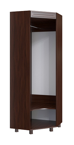 Шкаф угловой правый Элизабет ЭМ-1 орех темный